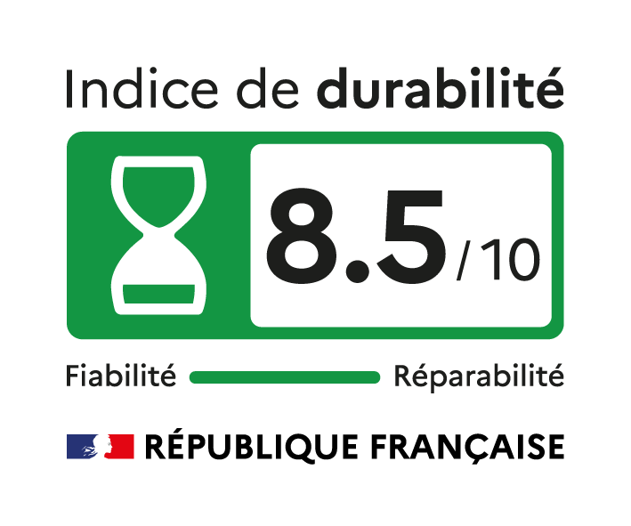 Indice de durabilité : 8.5 / 10